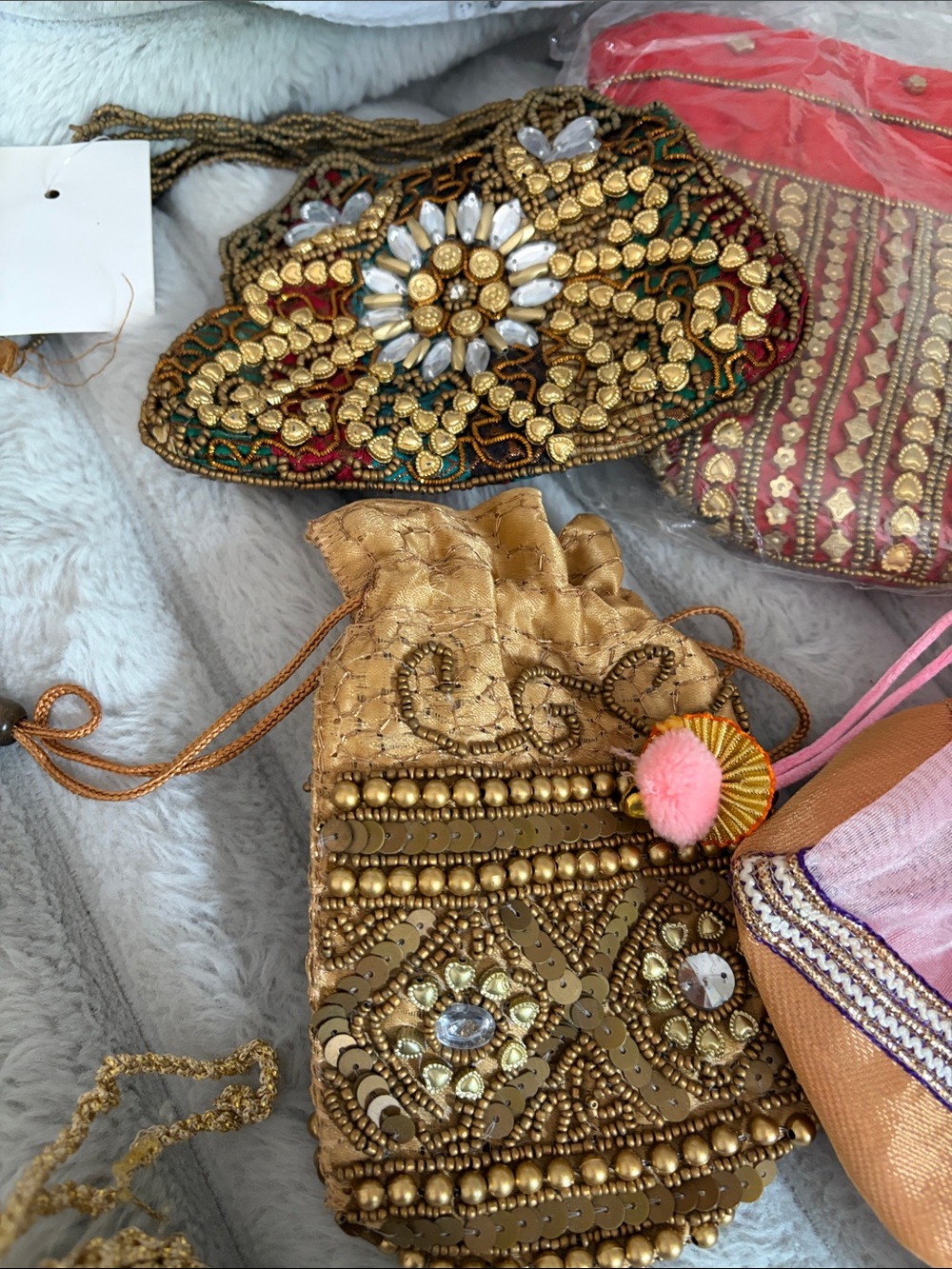 Embellished Indian Women's Pouches - Picture 7 of 9